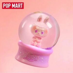 The Monsters "Big Into Energy" Labubu Series Crystal Ball/ Snow Globe- LOVE